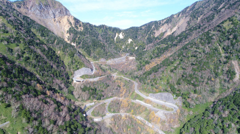 空撮 金精道路1