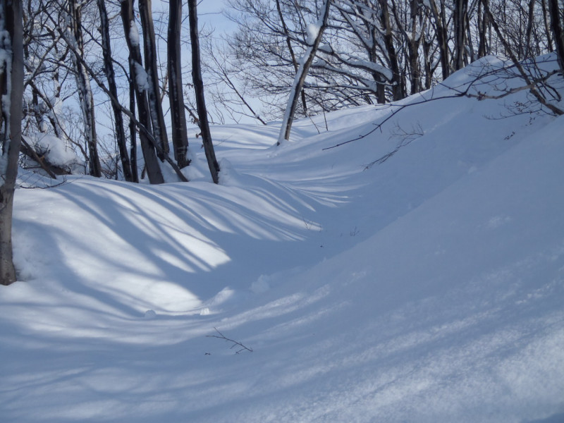 「命のトンネル」中山隧道、豪雪の中山峠を歩く、滑る。1