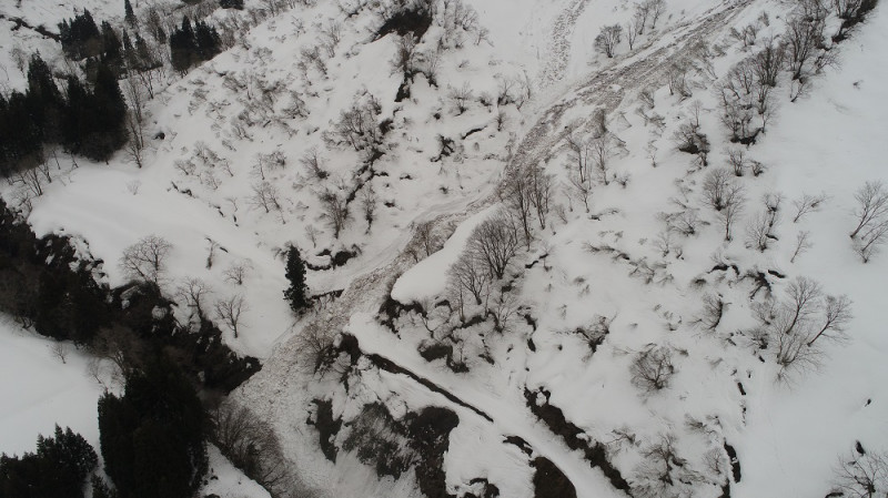 もうひとつの点線国道 雪の八十里越3