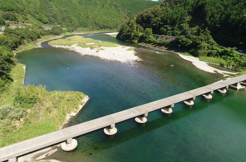 NIYODO-BLUEと沈下橋、川あそびと文化的景観3